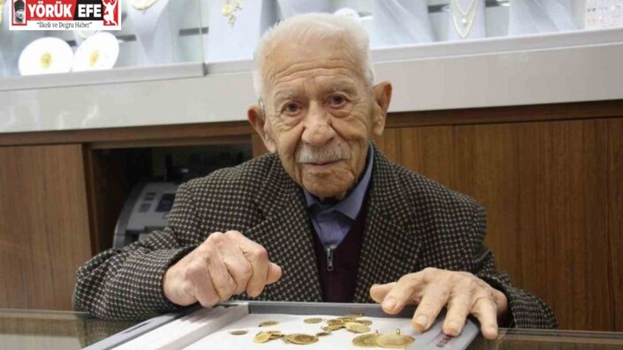 Aydınlı 90 yaşındaki sarraf Bezirgan: "Dürüstlük, iş hayatının altın anahtarıdır"