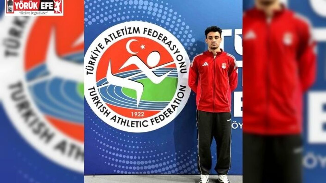 Aydınlı genç atletin hedefi Türkiye rekoru
