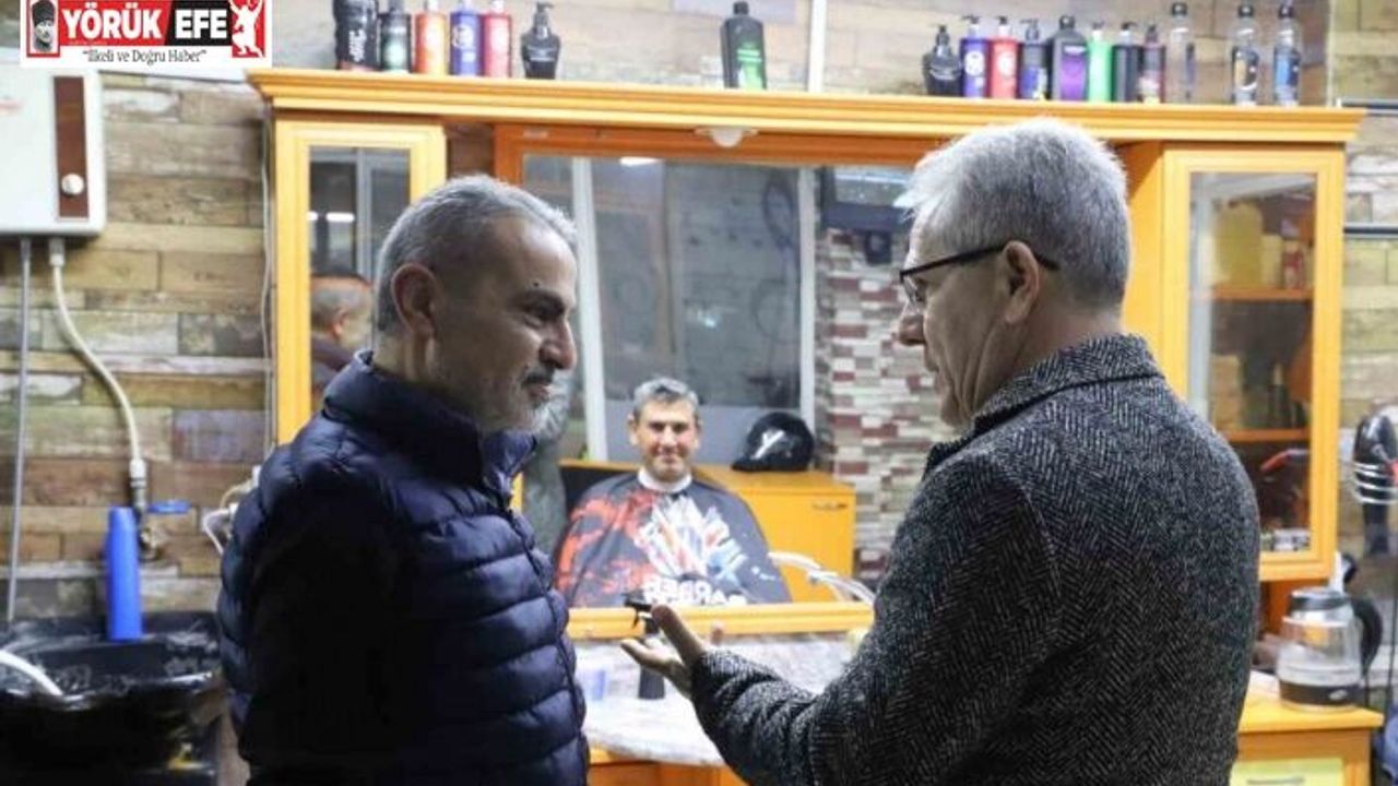 Başkan Tetik’ten Nazilli esnafına yeni yıl kutlaması