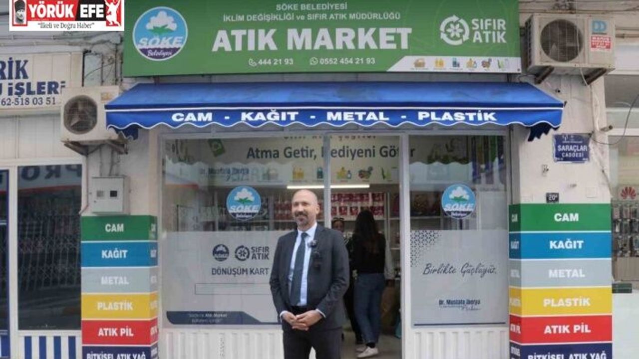 Söke Belediyesi’nden 2025 yılında 75 tonu bulan geri kazanım