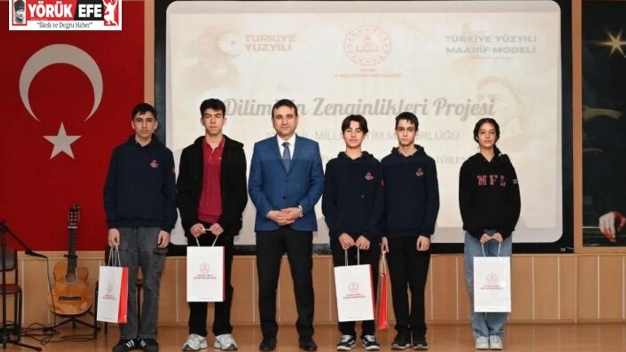 Aydın Lisesi, dil yarışmasında 5 ödülün 3’ünü aldı