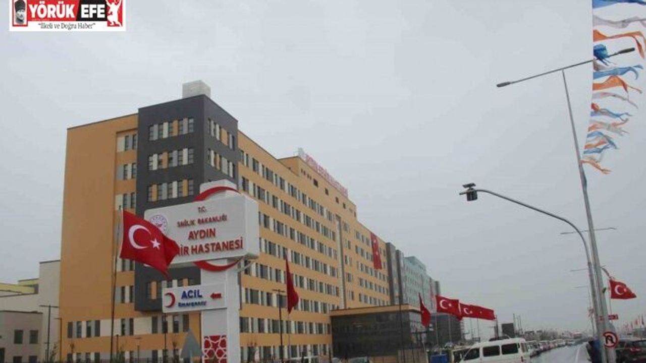 Aydın Şehir Hastanesi, Cumhurbaşkanı Erdoğan’ı bekliyor