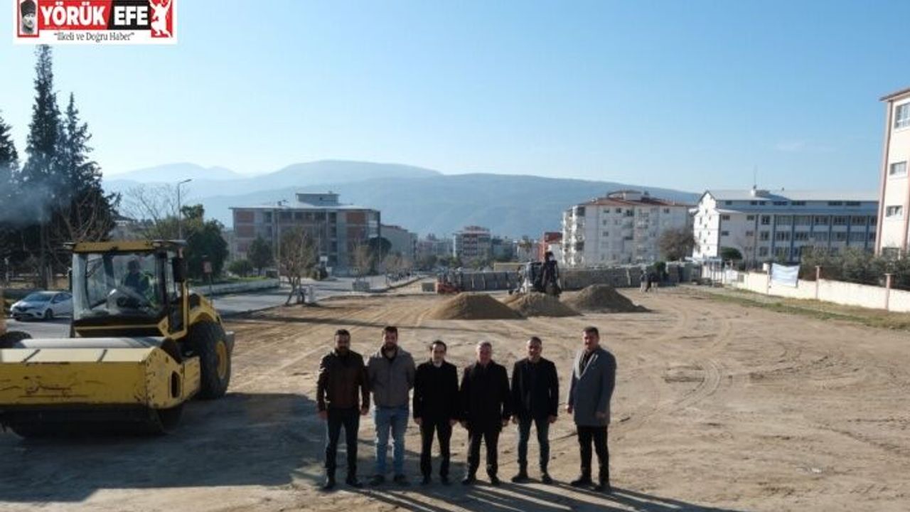 Başkan Erol, okullar bölgesine nefes aldıracak projeyi inceledi