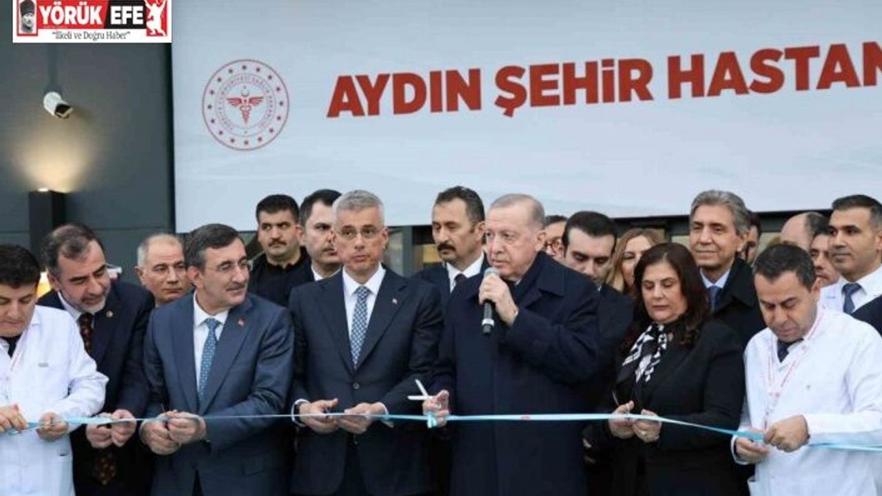 Cumhurbaşkanı Erdoğan: "Her açıdan gurur verici bir şifa merkezini Aydın’ımıza kazandırıyoruz"