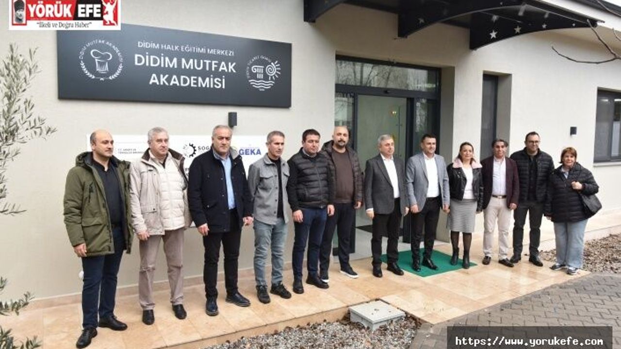 Didim Ticaret Odası"Didim Mutfak Akademisini Tamamladık"