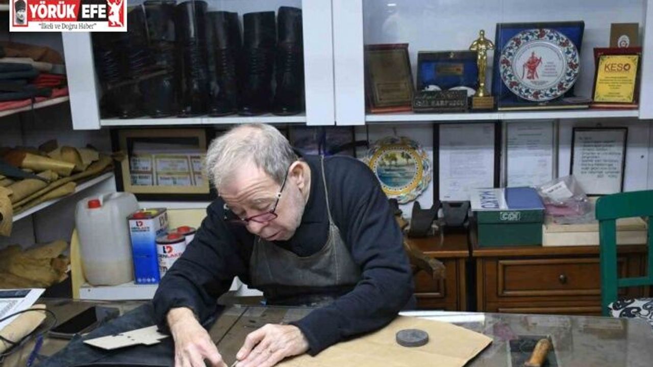 Körüklü çizme ustası Karpuzcu’ya "2025 Yaşayan İnsan Hazinesi" ödülü
