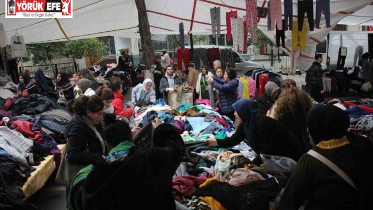 Modayı uygun fiyata takip etmek isteyenler bu pazarda buluşuyor