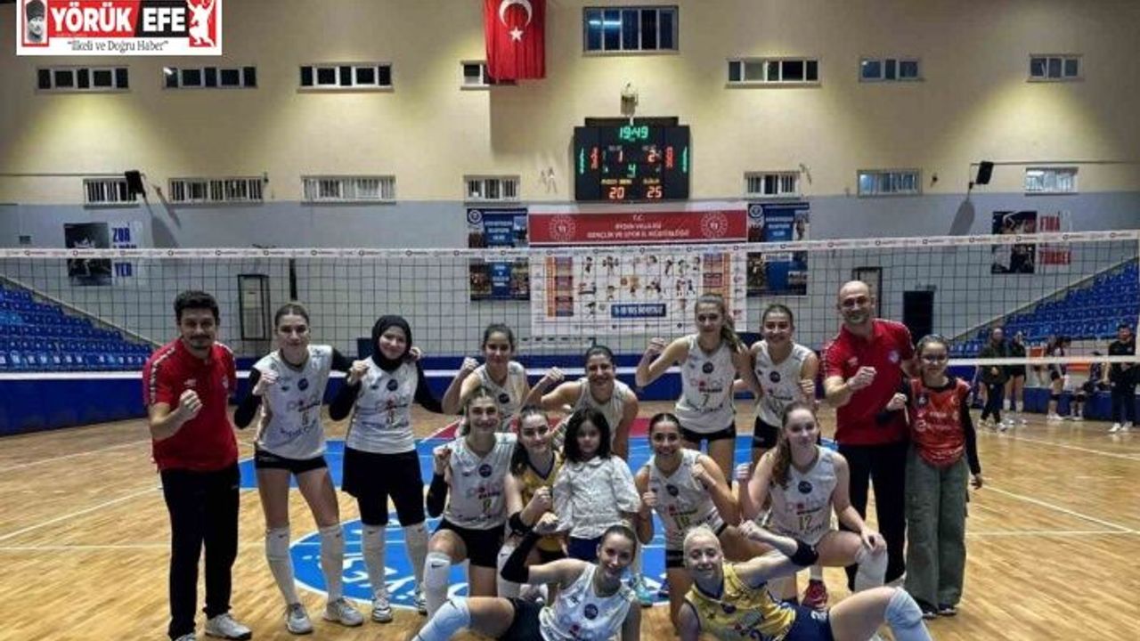 TVF Kadınlar 2. Ligi: Didim Belediyespor: 3 - Aydın Büyükşehir Belediyespor: 1