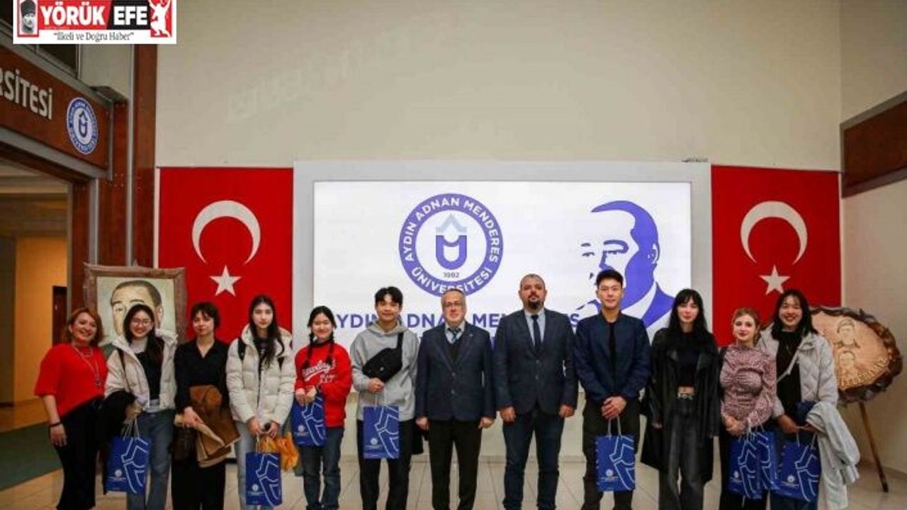 ADÜ Rektörü Kent, Tayvan Veteriner hekimlik öğrencilerini ağırladı