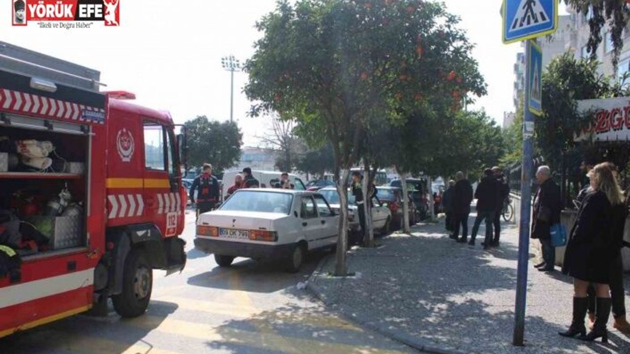 "Araçtan duman çıkıyor" ihbarı ekipleri harekete geçirdi