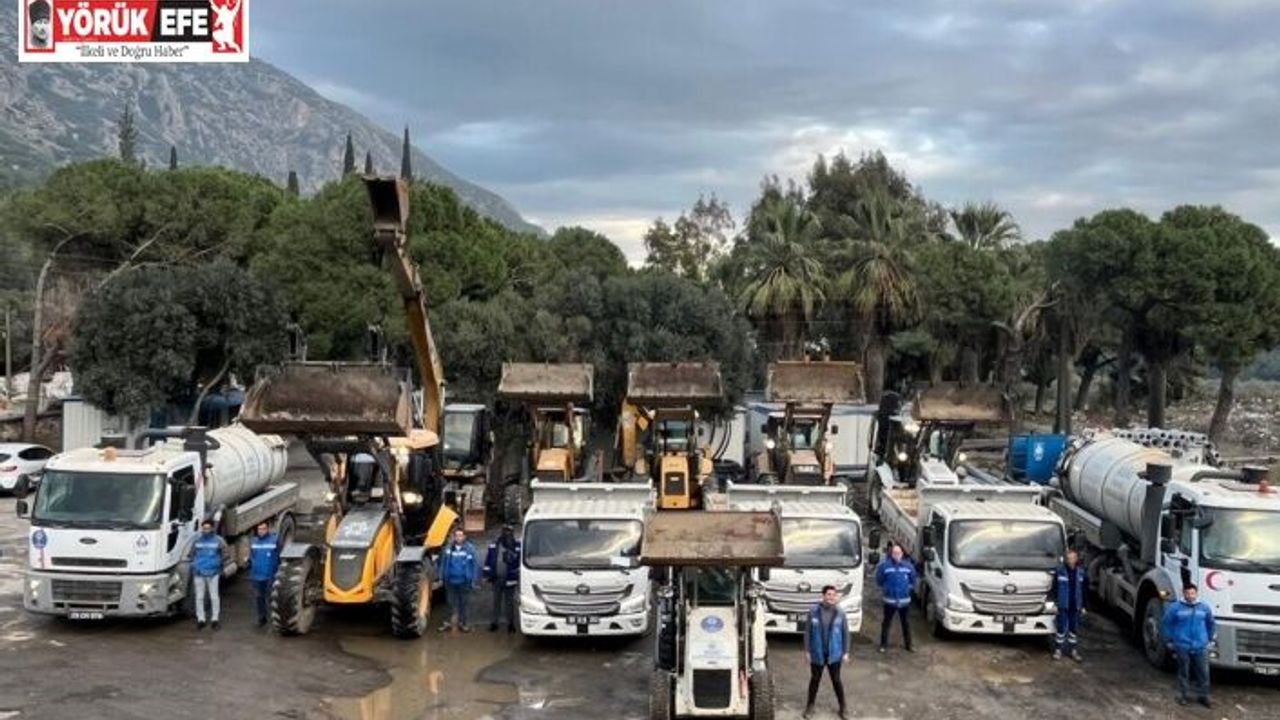 ASKİ ve Aydın Büyükşehir Belediyesi yağışlara hazır