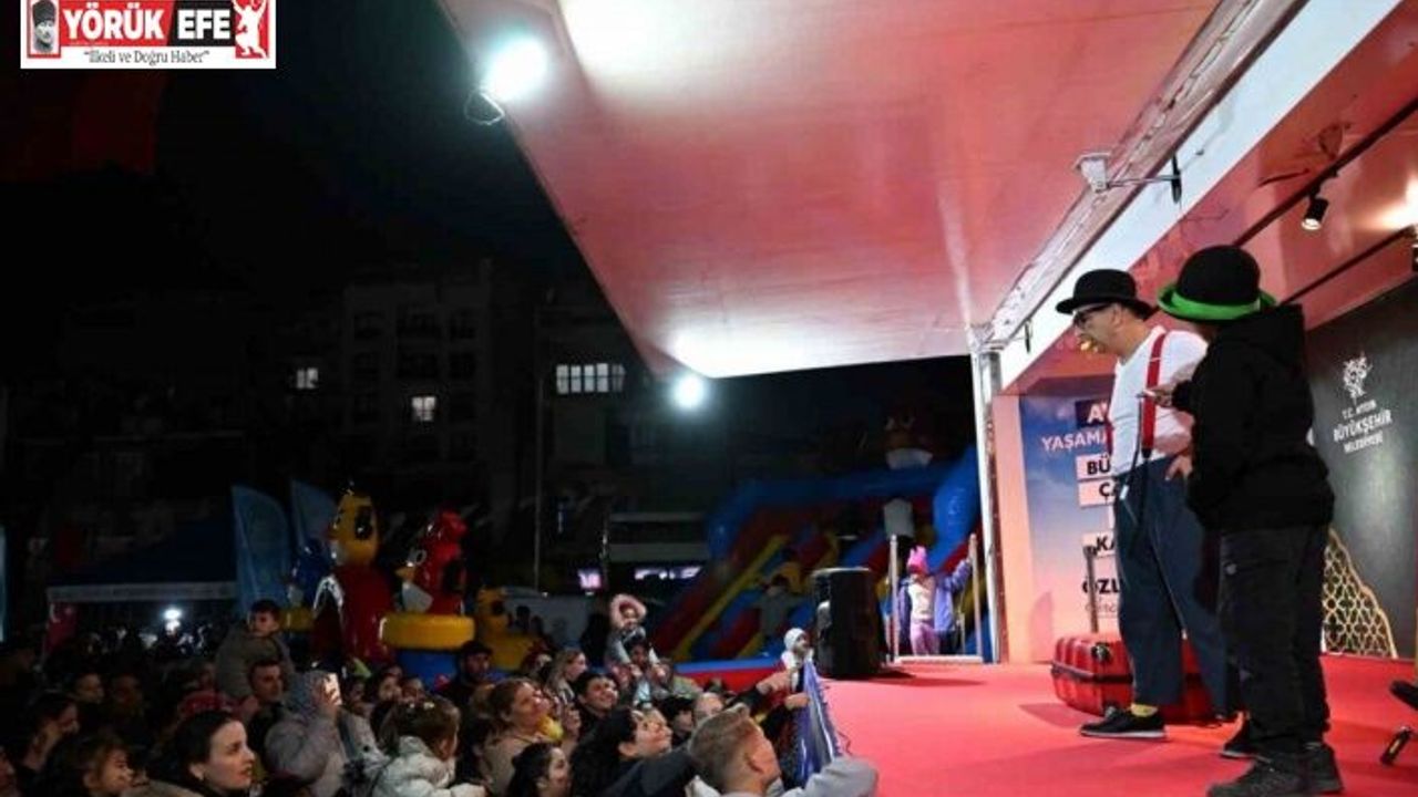 Aydın Büyükşehir Belediyesi, İncirliova’da vatandaşları Ramazan etkinlikleri ile buluşturdu