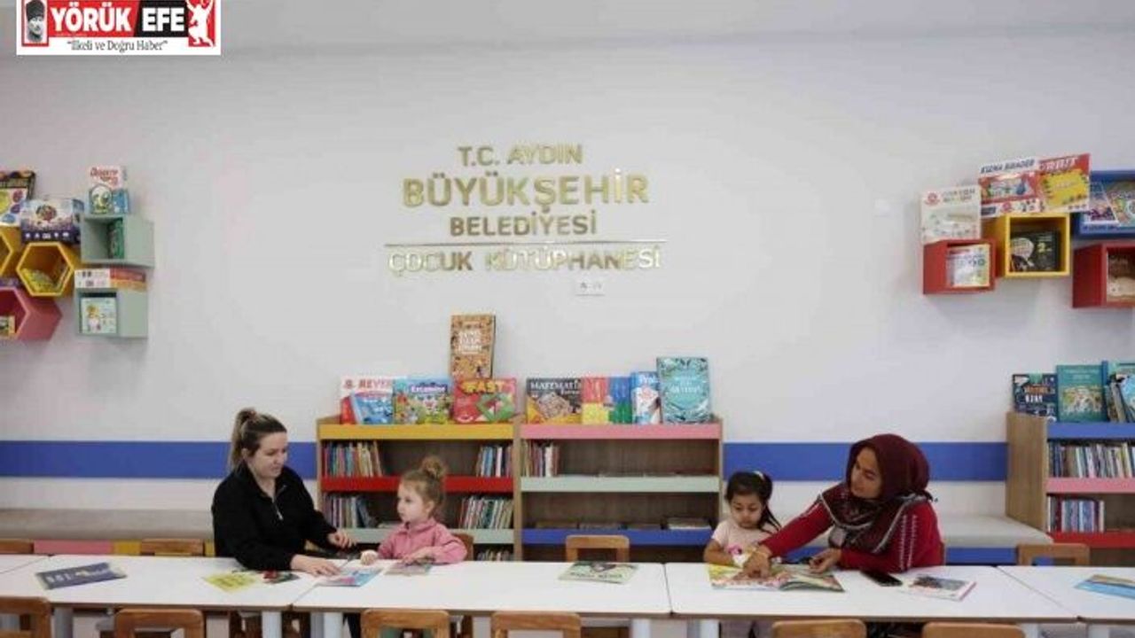 Aydın Büyükşehir Belediyesi’nden Aydın Şehir Hastanesi’ne Çocuk Kütüphanesi