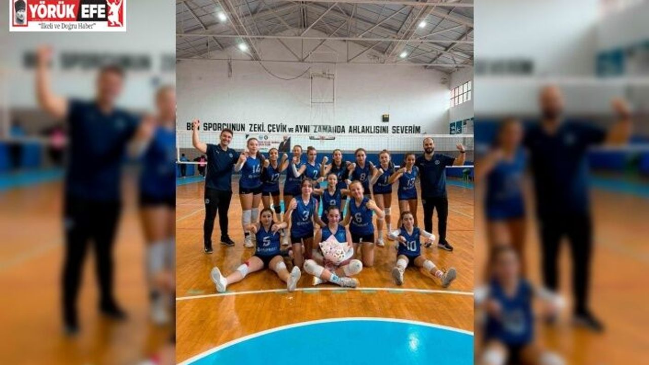 Aydın Büyükşehir Belediyespor Midi Takımı namağlup şampiyon oldu