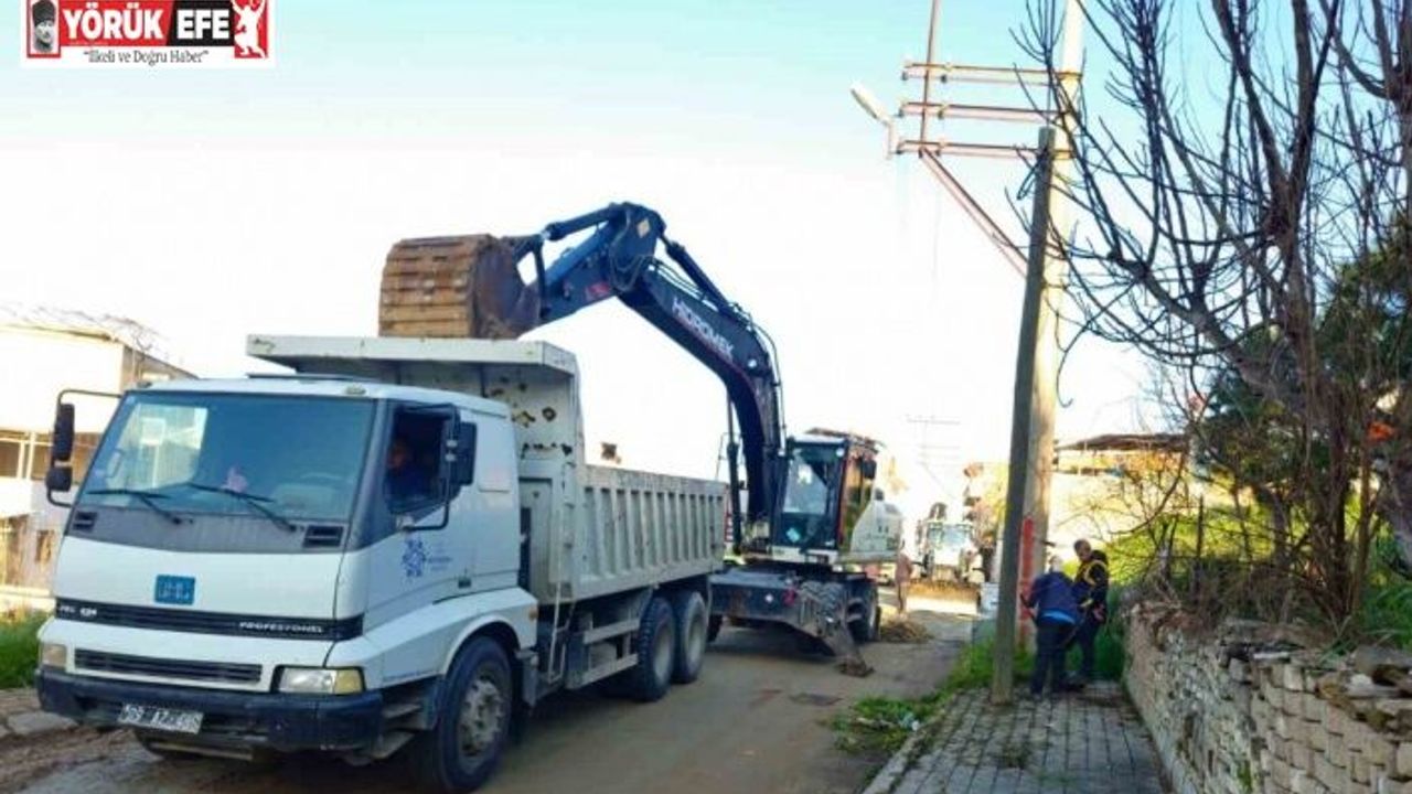 Aydın Büyükşehir, yol çalışmalarına devam ediyor