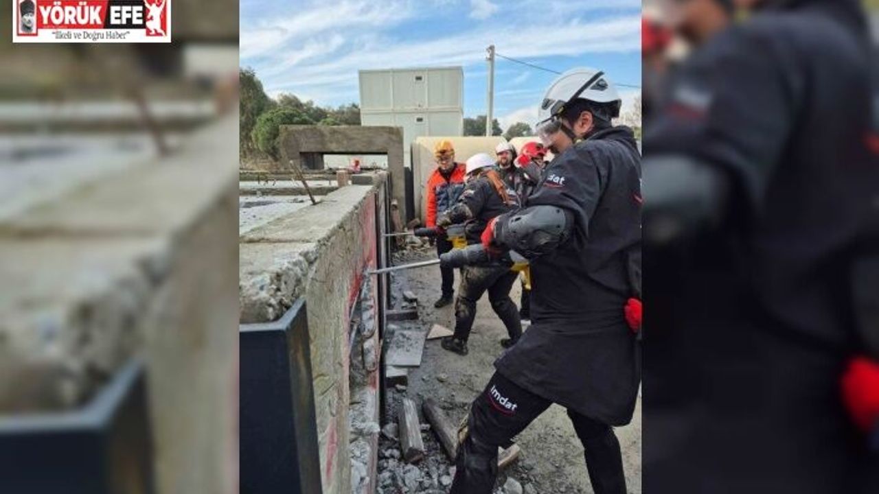 Aydın’da arama kurtarma ekipleri her an göreve hazır