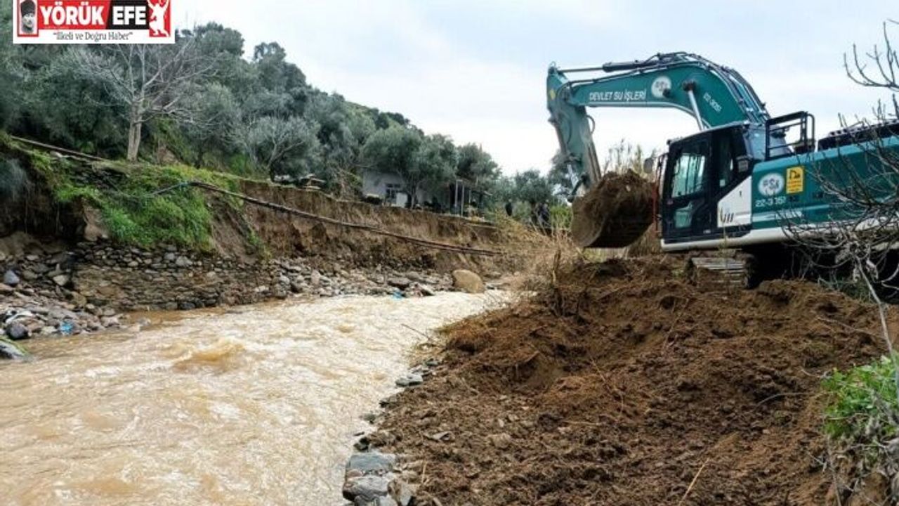 Aydın’da taşkın riskine karşı teyakkuz haline geçildi