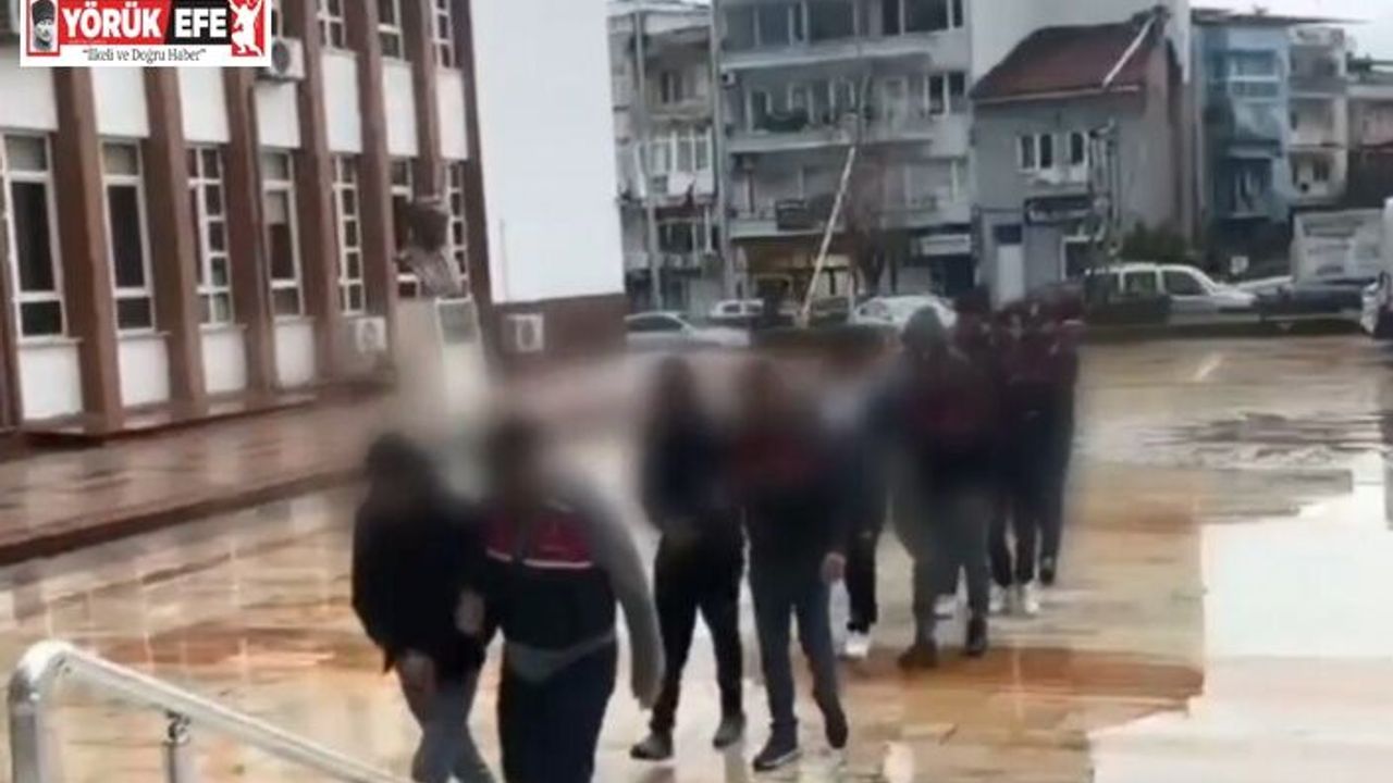 Aydın’da terör örgütü propagandası yapan şüpheliler yakalandı