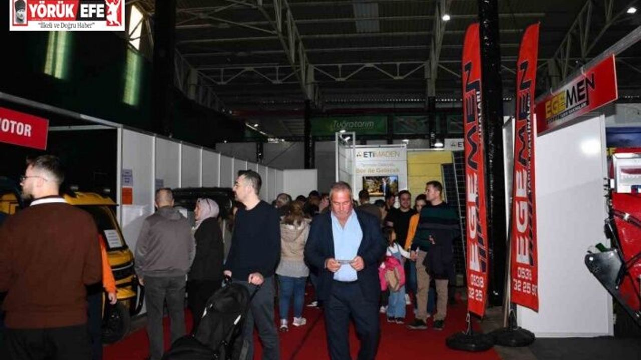 Aydın’daki tarım fuarı ekonomiye 11 milyar liralık katkı sağladı