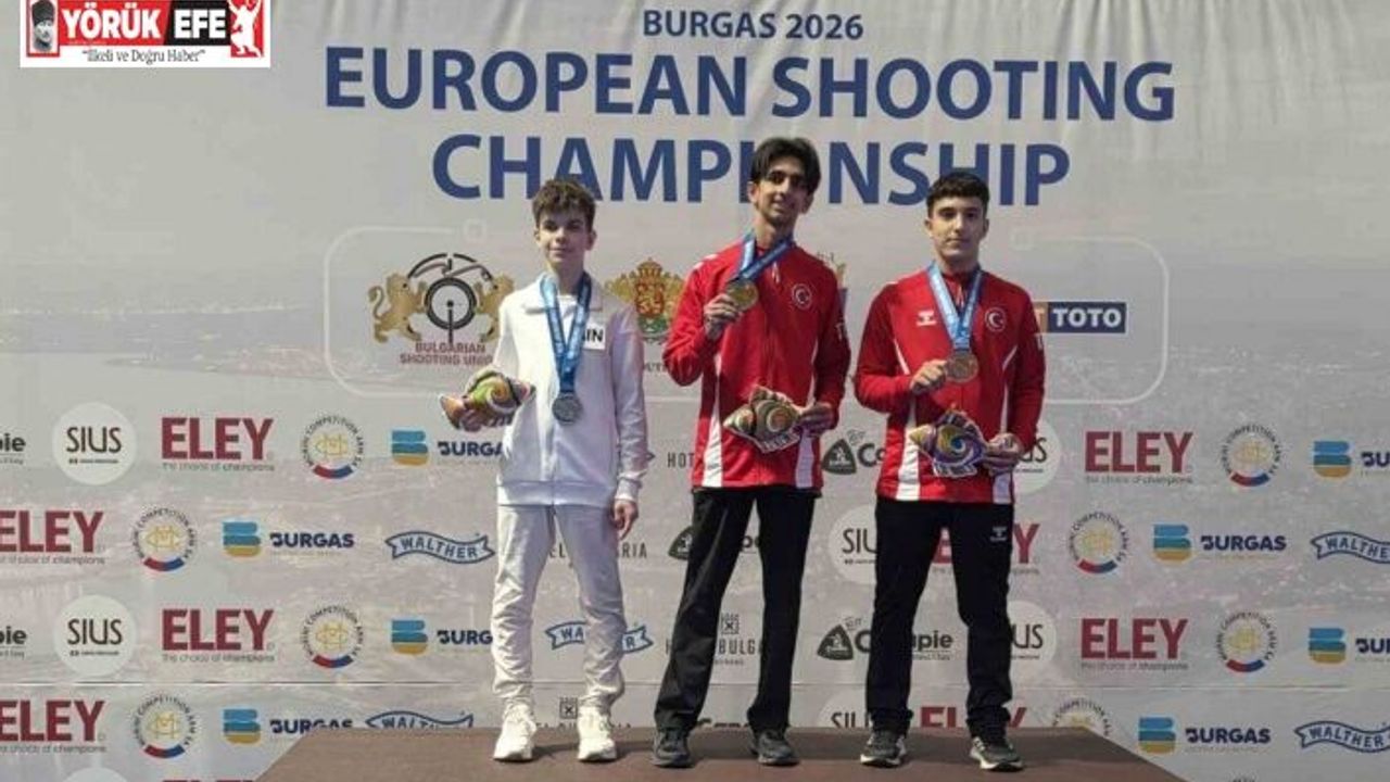 Aydınlı sporcudan Avrupa şampiyonasında çifte madalya