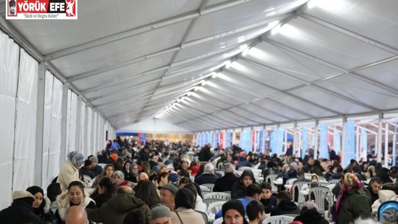 Aydınlılar Büyükşehir Belediyesi’nin iftar sofralarında buluşuyor