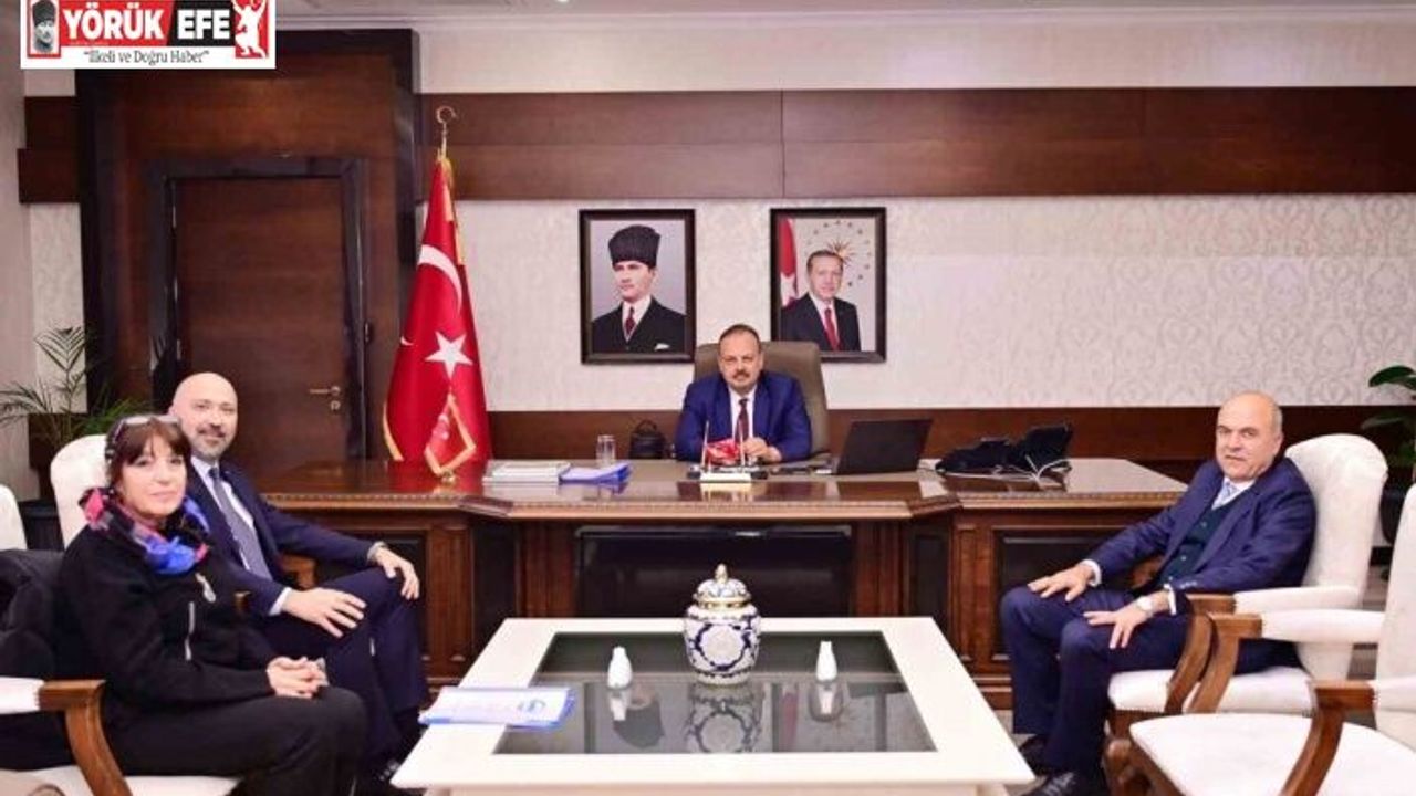 Başkan Arıkan tarihi yapılar için Vali Canbolat ile görüştü