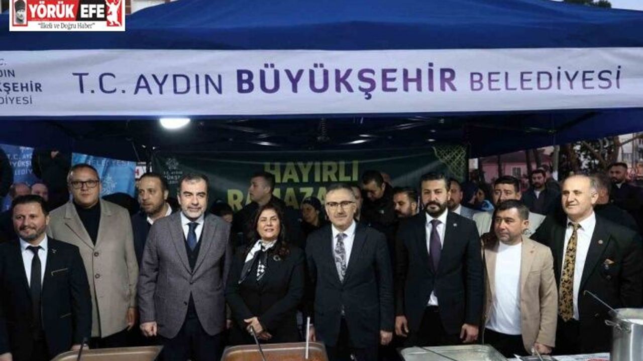 Başkan Çerçioğlu, İncirliova’da vatandaşlarla iftar sofrasında buluştu