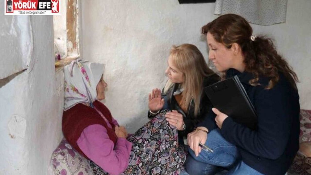 Bozdoğan Belediyesi, hasta ve bakıma muhtaç vatandaşları yalnız bırakmıyor