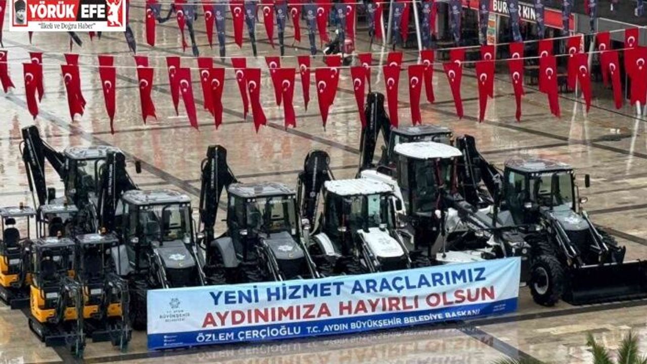 Büyükşehir Belediyesi’nin araç filosu 51 milyon liralık yatırım ile güçlendi