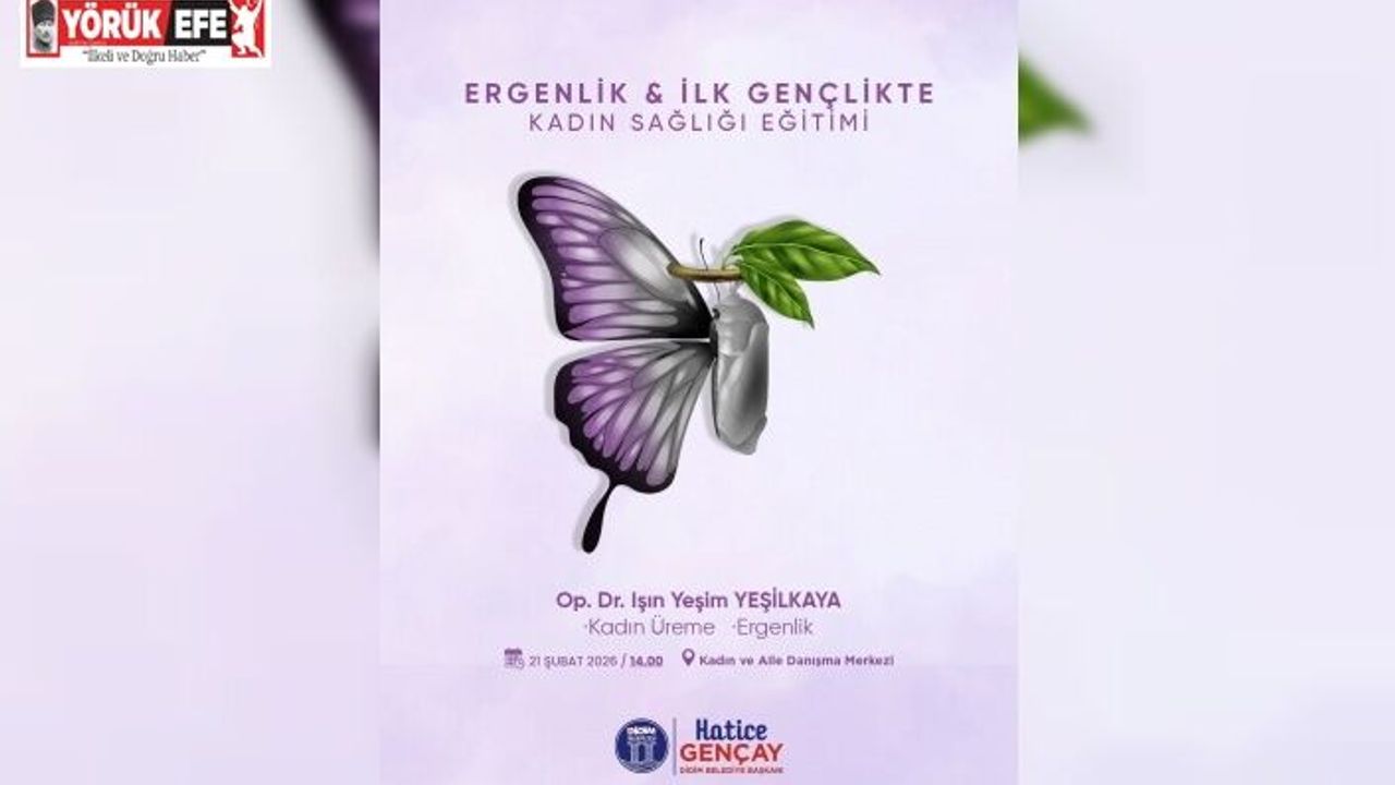 Didim Belediyesi’nden Ergenlik ve İlk Gençlikte Kadın Sağlığı Eğitimi