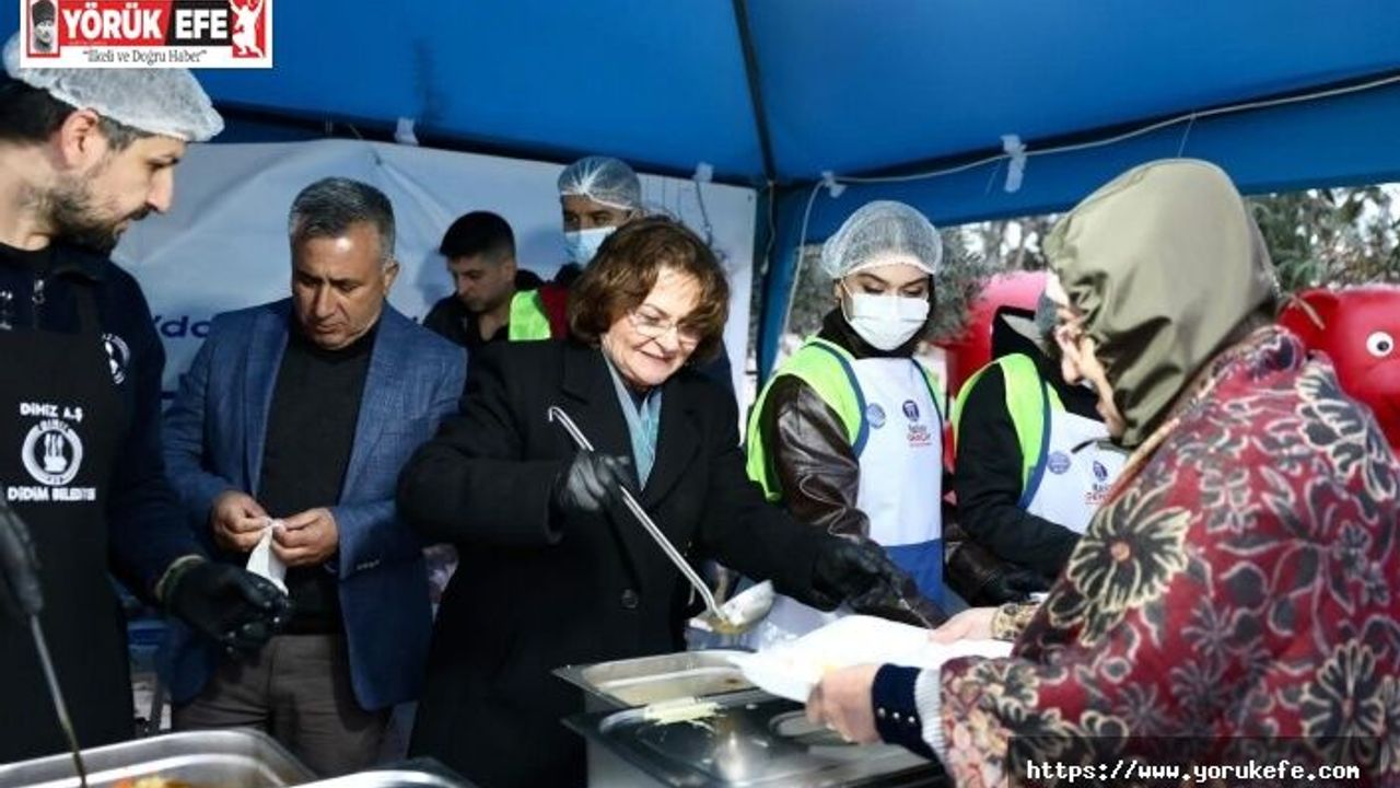Didim Belediyesi’nden Fevzipaşa’da Dayanışma Sofrası