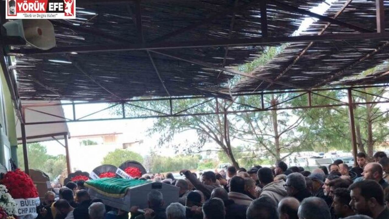 Didim meclis üyesi Erol’un evladı son yolculuğuna uğurlandı