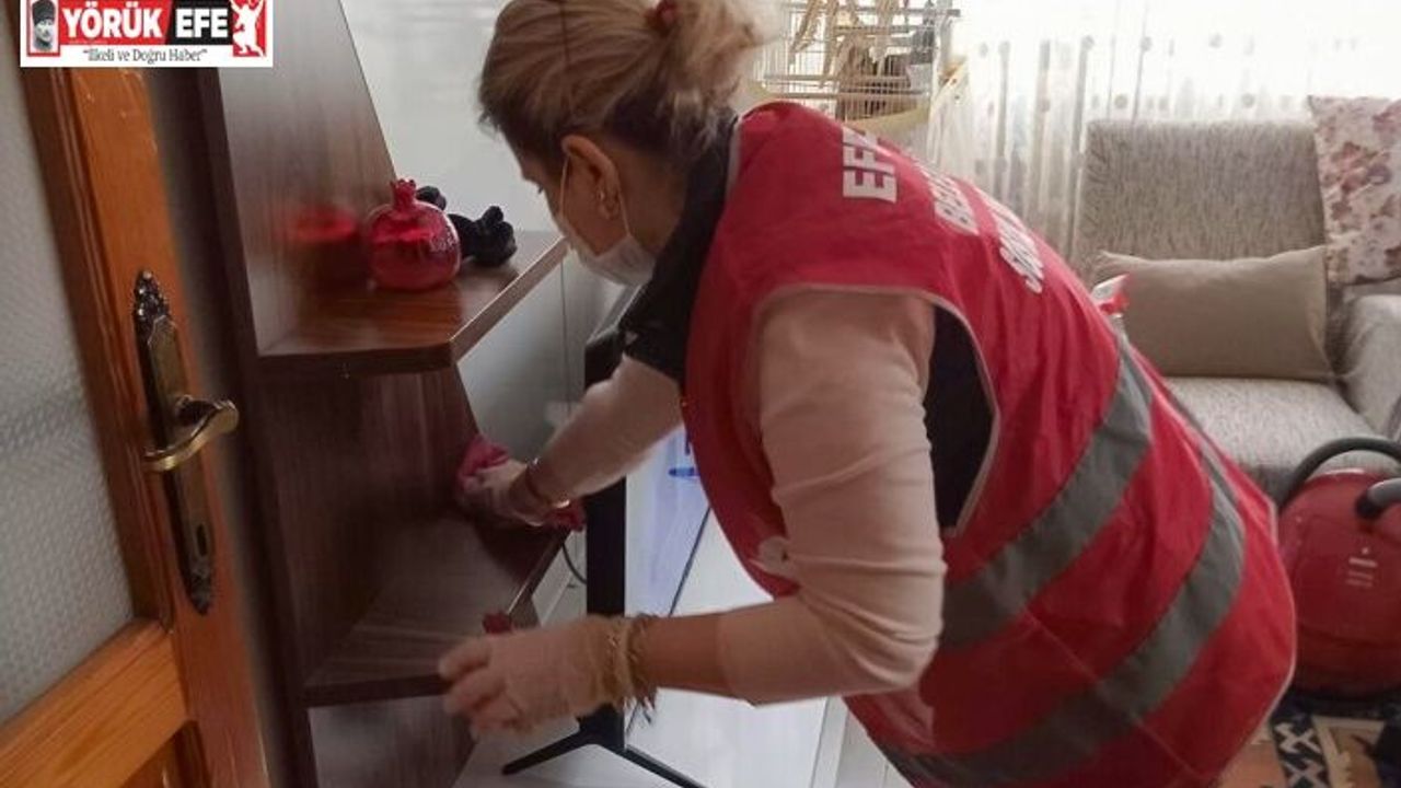 Efeler Belediyesi Evde Bakım Hizmetleri devam ediyor