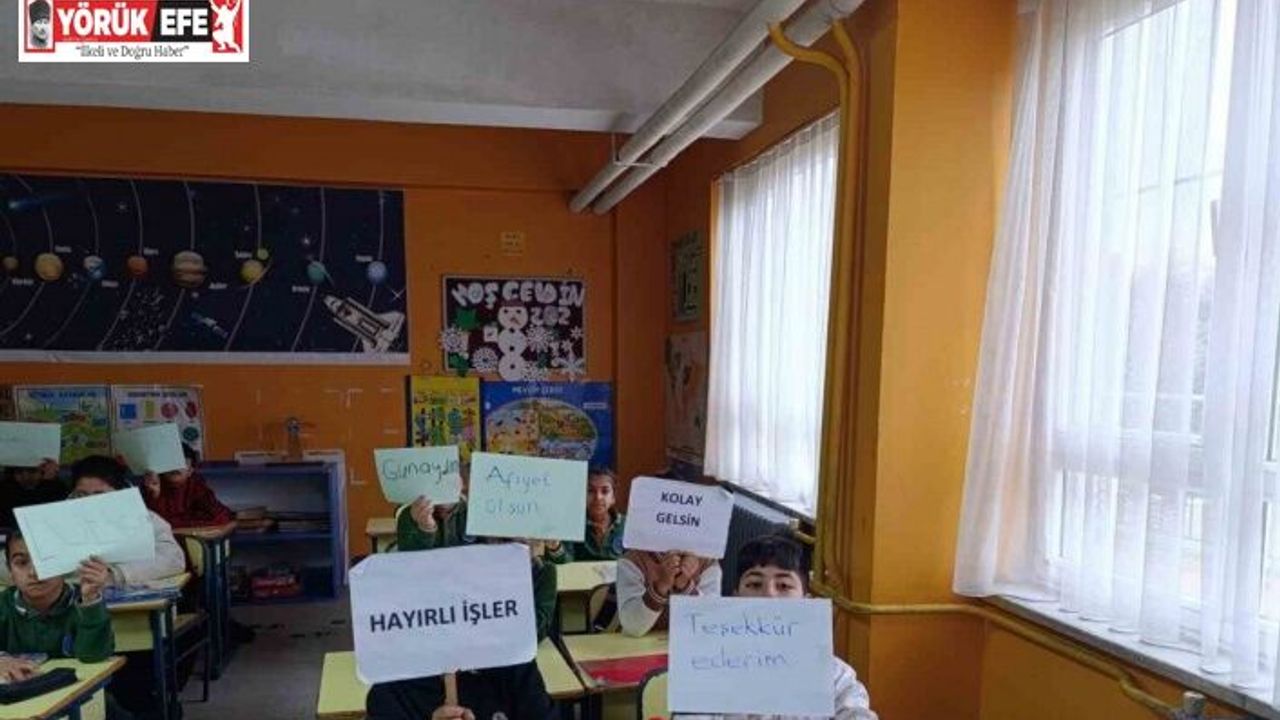 Efeler’de okullarda sevgi ve saygı dili güçlendi