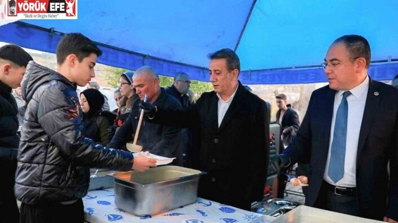 Efeler’in ilk iftar sofrası Alanlı Mahallesi’nde kuruldu