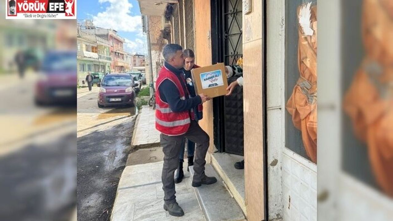 Efeler’in ’Kardeş Eli’ projesi ihtiyaç sahibi vatandaşlara destek oldu