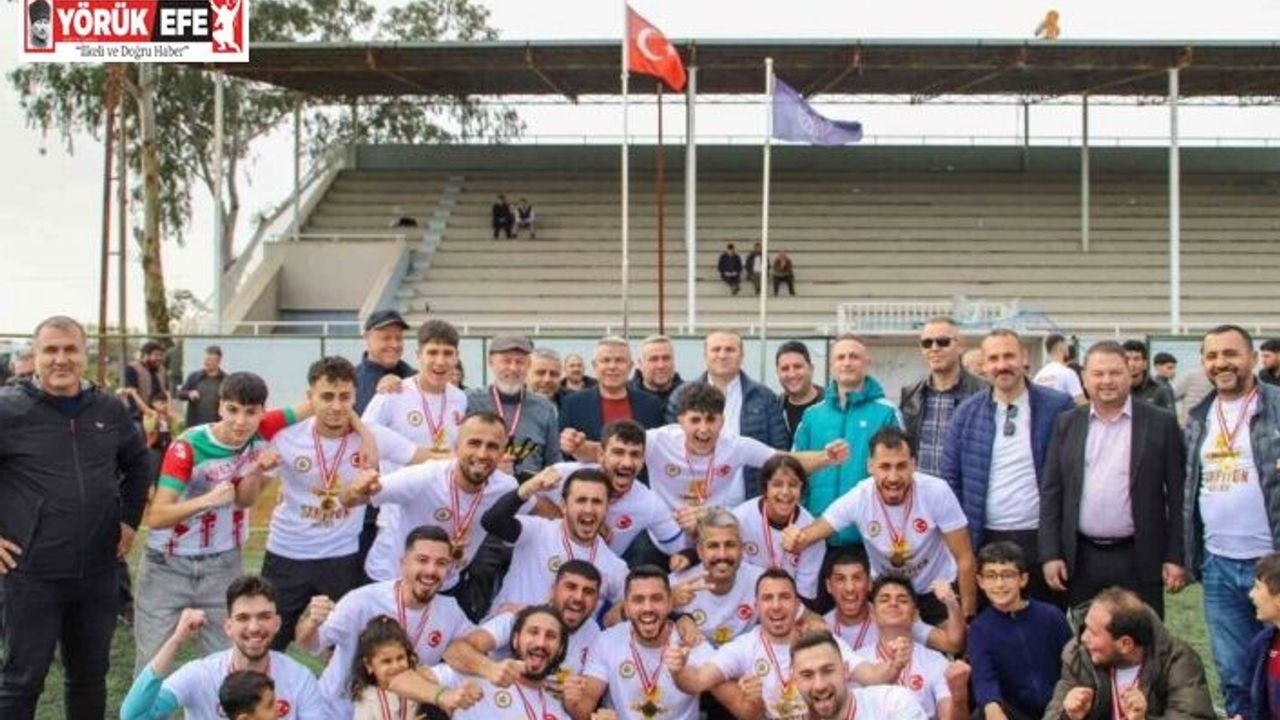Köşk Belediye Doğanspor şampiyonluğunu ilan etti