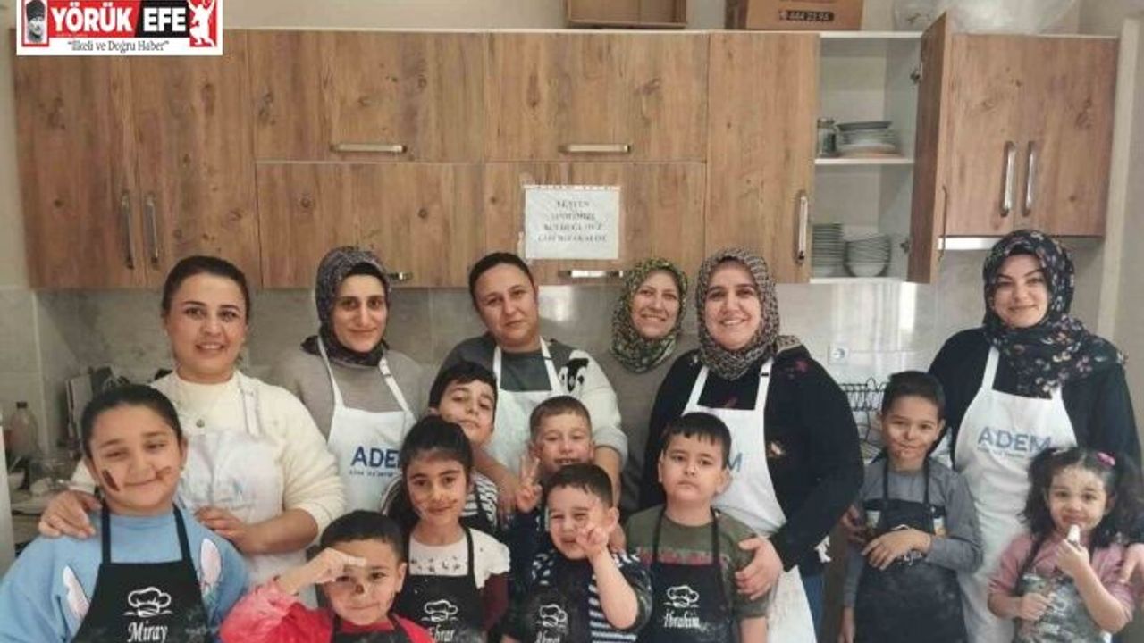 Köşk Halk Eğitim Merkezi’nde ’Anne-Çocuk Mutfak Atölyesi’ etkinlikleri düzenlendi