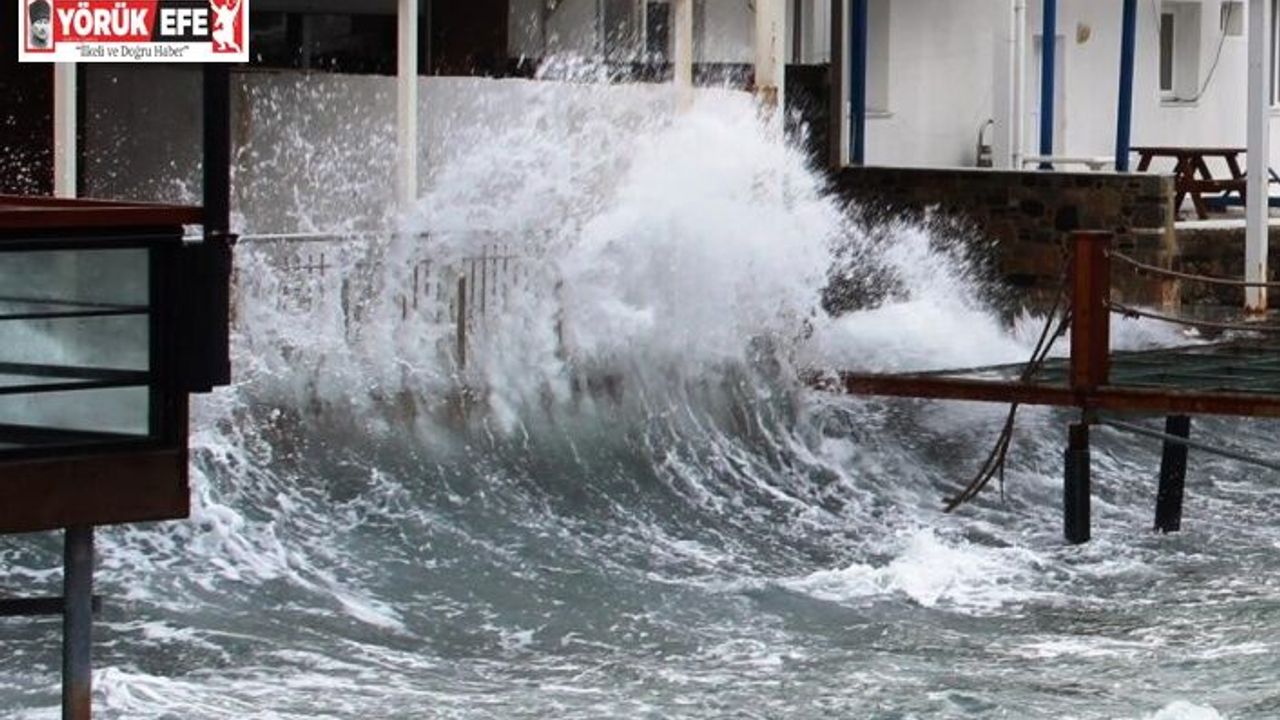 Meteoroloji’den Güney Ege için fırtına uyarısı
