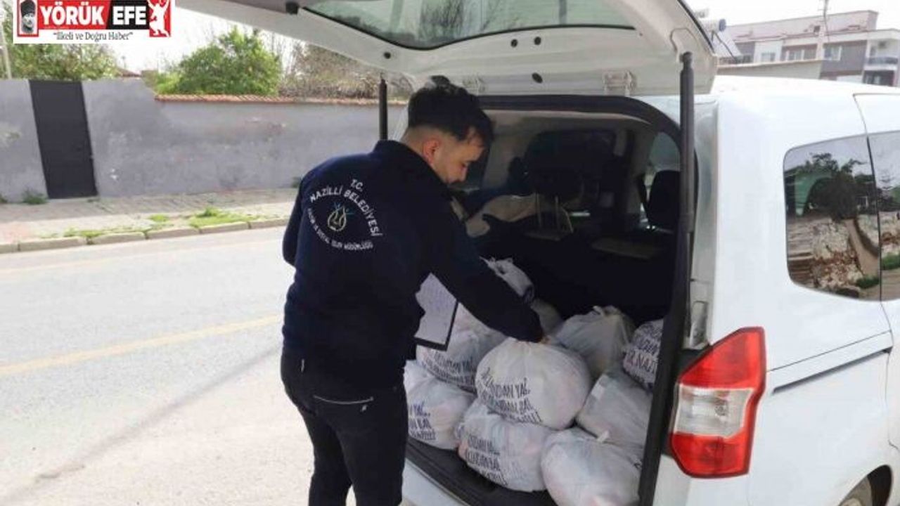 Nazilli Belediyesi Ramazan öncesi gıda yardımlarını artırdı