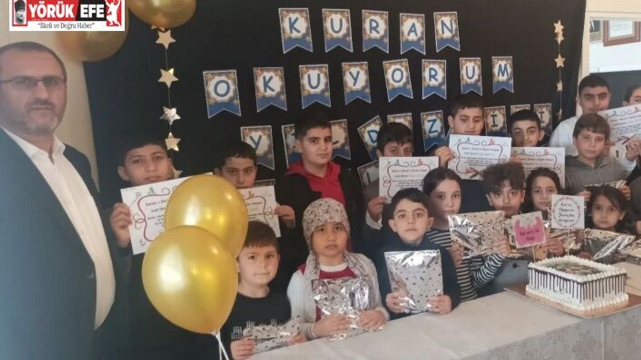 Söke’de Kur’an Kursu öğrencileri için Kur’an’a geçiş merasimi düzenlendi