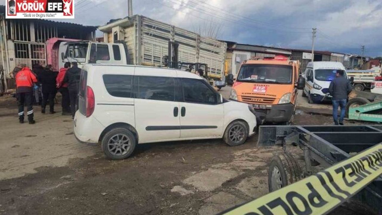 Tamir ettikleri kamyonun kasası üzerlerine düştü: 2 ölü, 1 yaralı