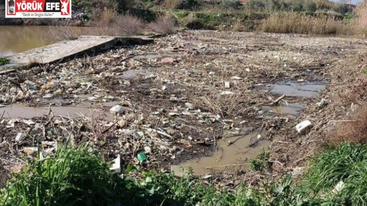 Tarihi taş köprü temizlendi, doğaseverler "yüzer bariyer" istedi