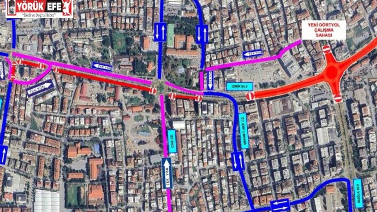 Yeni Dörtyol Köprülü Kavşağı Projesi’nde çalışmalar başlıyor