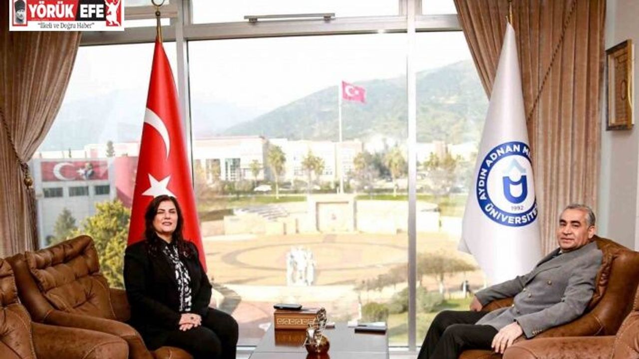 ADÜ Rektörü Kent, Başkan Çerçioğlu’nu ağırladı