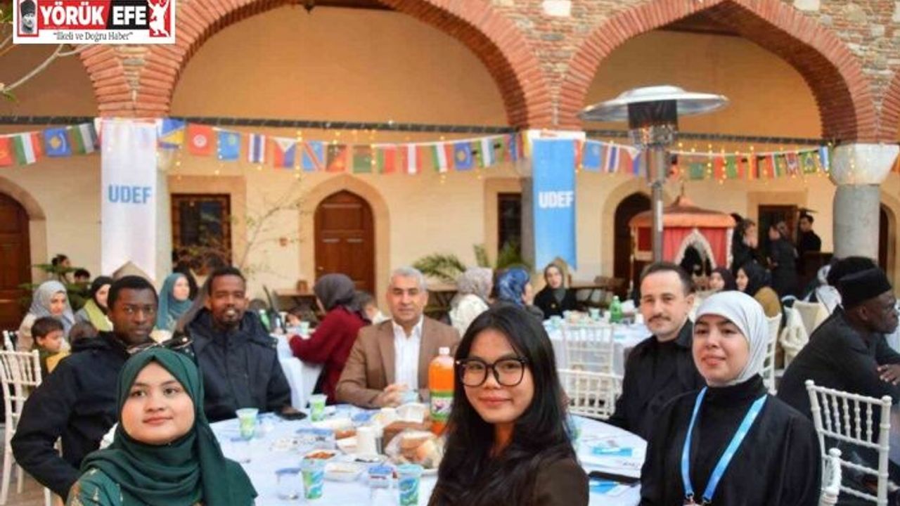 ADÜ Rektörü Kent, uluslararası öğrencilerin iftarına katıldı