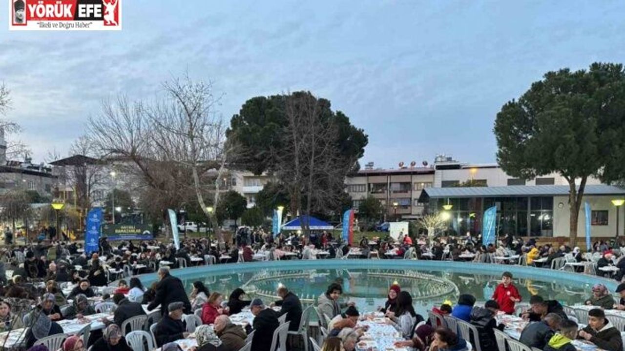 Aydın Büyükşehir Belediyesi Ramazan’ın bereketini kentin dört bir yanına taşımayı sürdürüyor