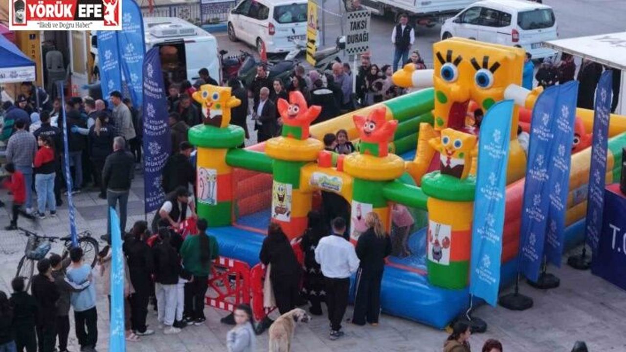 Aydın Büyükşehir, İncirliova’da vatandaşları Ramazan etkinlikleri ile bir araya getirdi