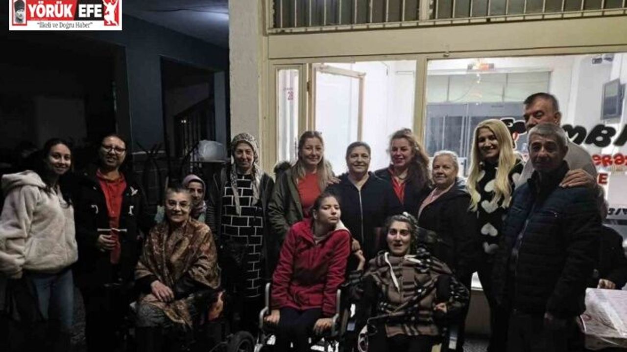 Aydın Engelliler Spor Kulübü üyeleri ve aileleri iftarda buluştu
