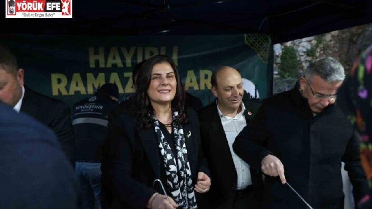 Başkan Çerçioğlu Köşk’te vatandaşlarla iftar sofrasında bir araya geldi